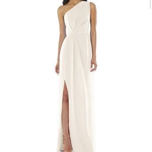 Social Bridesmaid one shoulder dress